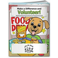Action Pack Color Book W/Crayons & Sleeve - Make a Difference and Volunteer